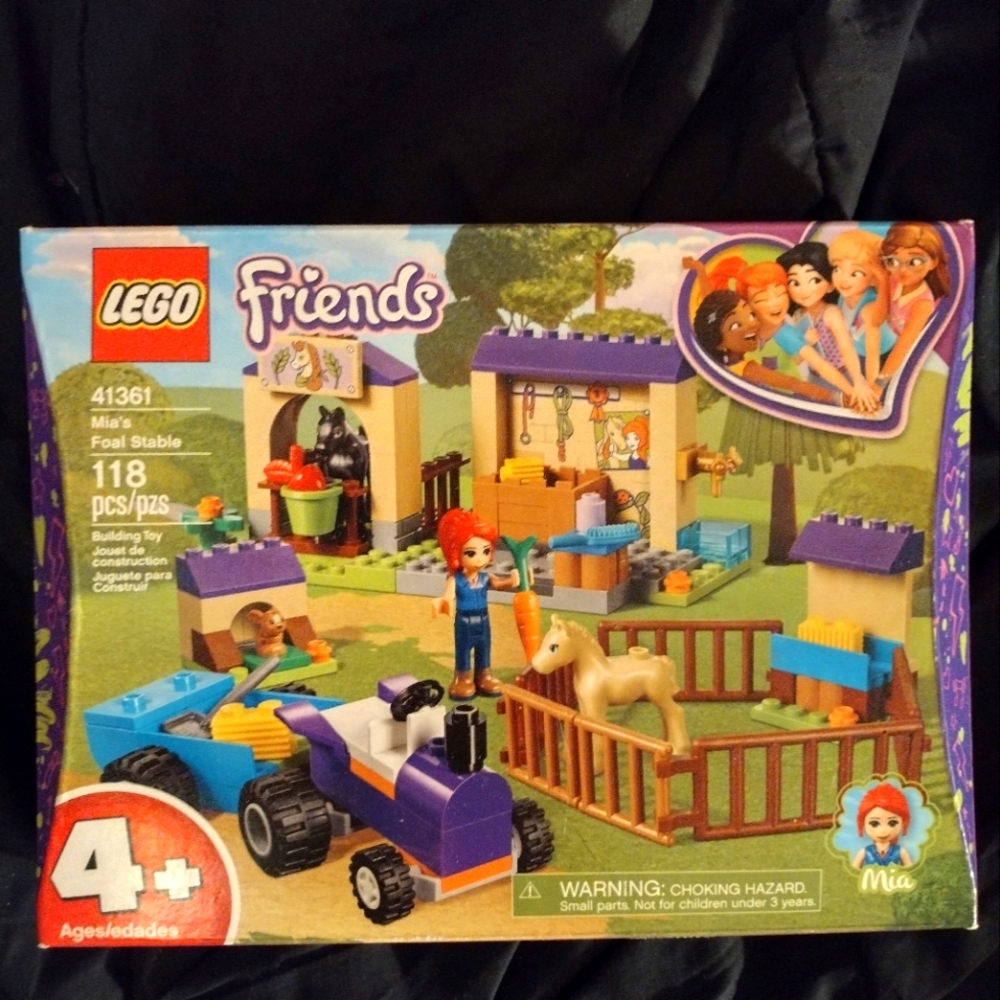 Lego set 41361 Mia's foal stable nib